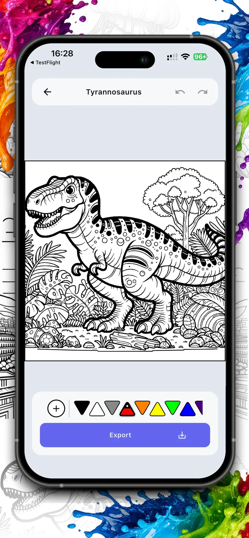 Coloring Book screen 1
