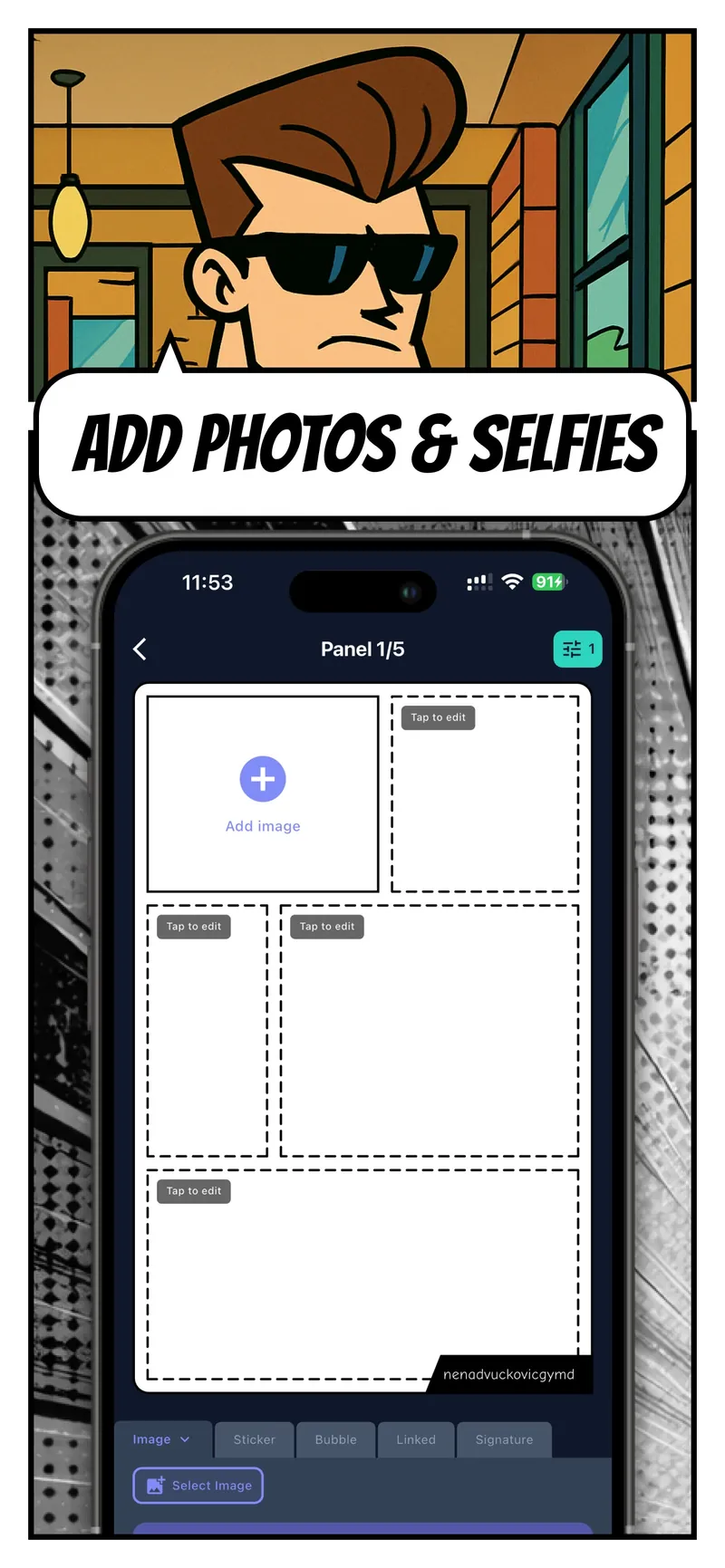 Comic Crafter screen 2