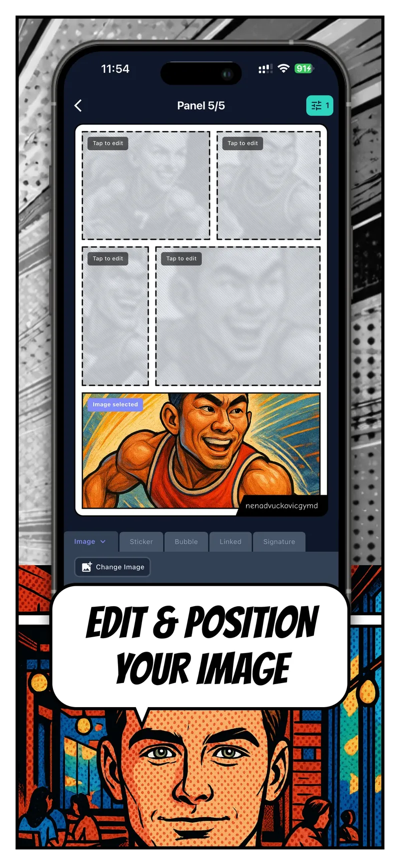 Comic Crafter screen 3