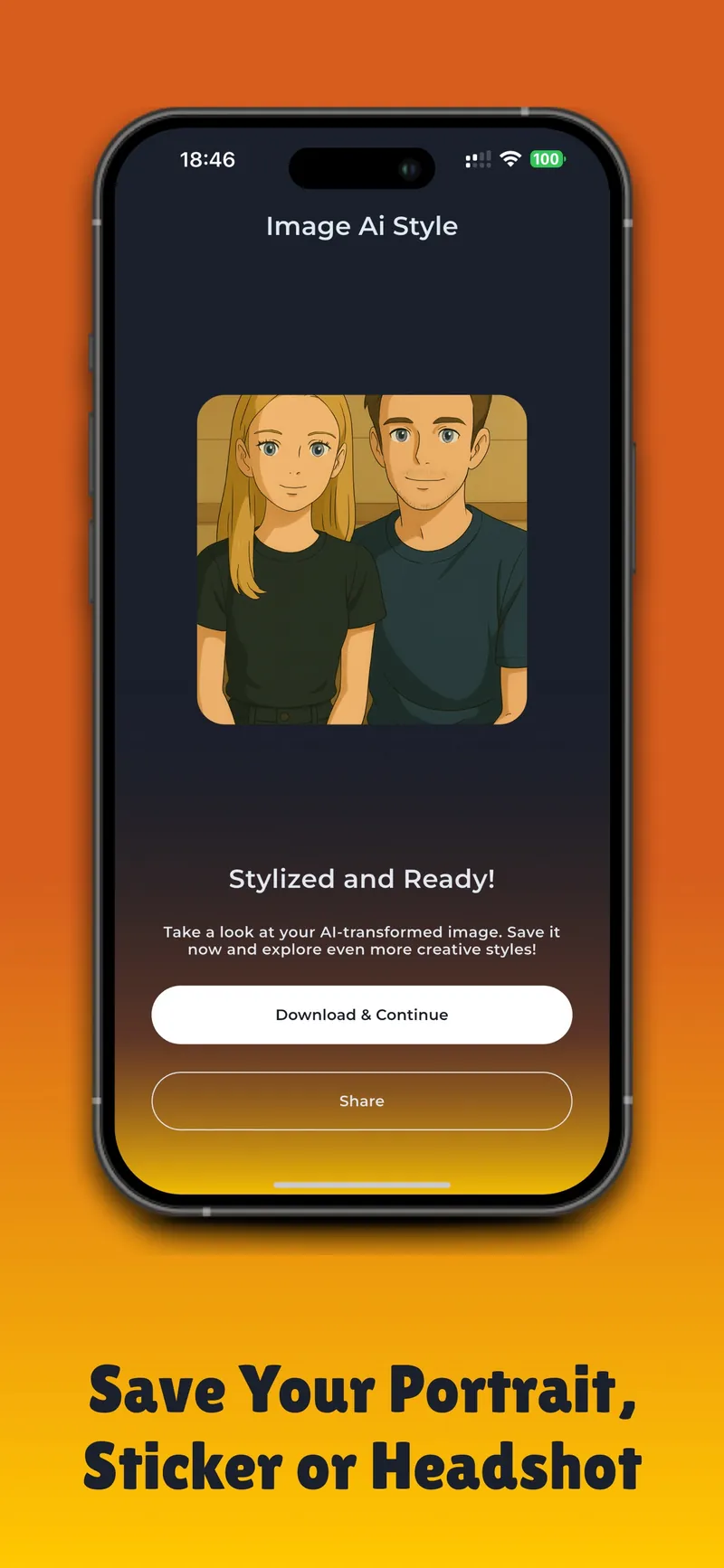 Image AI Style screen 4