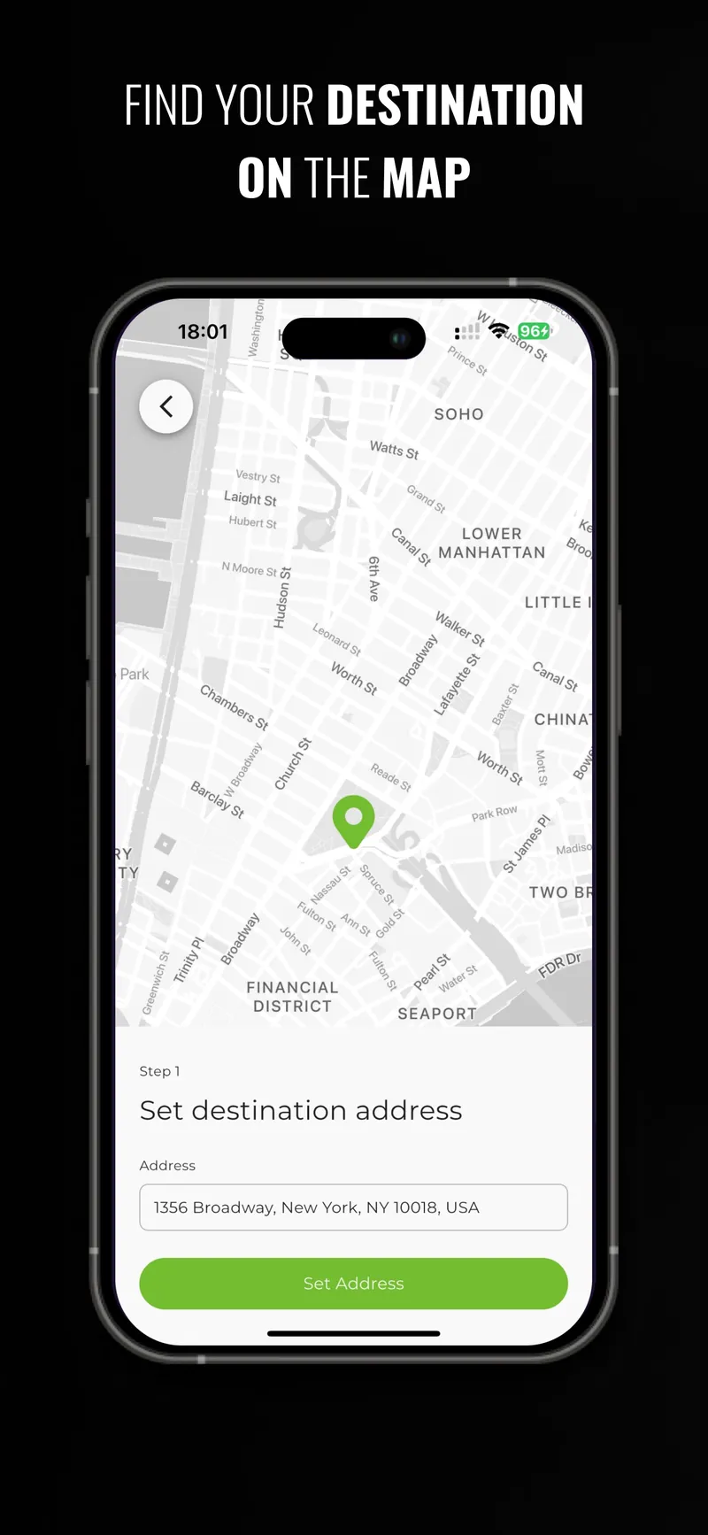 My Daily Routes screen 2