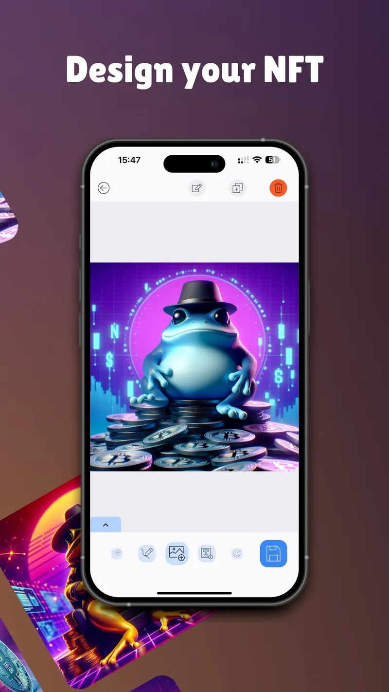 Simple NFT Creator screen 1