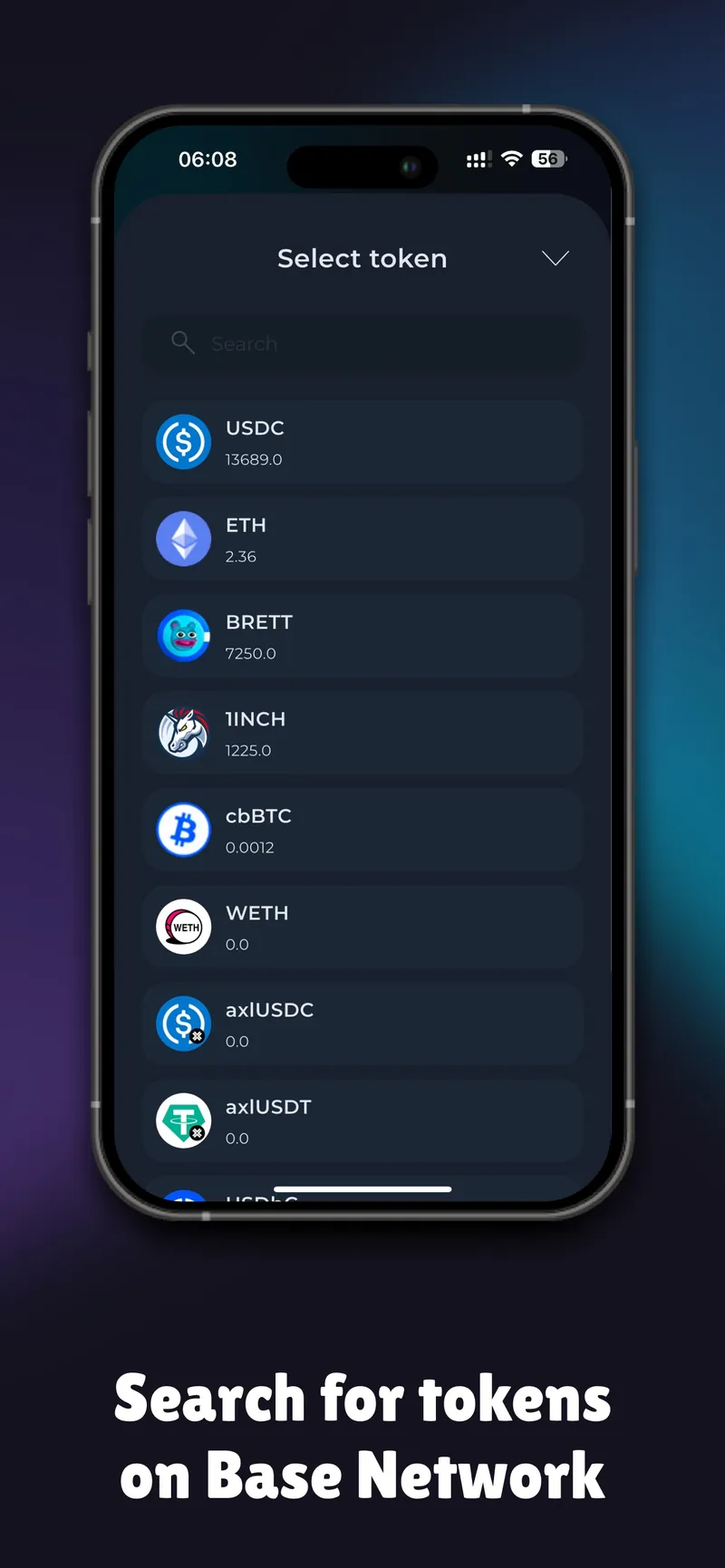 Simple Base Swap screen 3